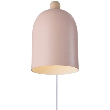Applique murale GASTON  Métal Rose poudré, H.19.5 - IP20 - E27 /Nordlux Intérieur