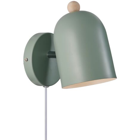 Applique murale GASTON  Métal Vert poudré, H.19.5 - IP20 - E27 /Nordlux Intérieur