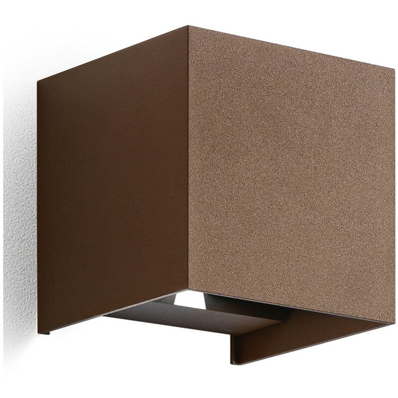 Applique murale gea led en aluminium henk q ges867n led ip65 4000°k faisceau orientable double émission applique cube extérieur Applique murale gea led en aluminium henk q ges867n led ip65 4000°k faisceau orientable double émission applique cube extérieur
