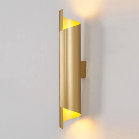 Applique Murale géométrique en métal, luminaire Moderne à intensité Variable, Lampe E27 pour Chambre, Salon, Couloir, éclairage intérieur