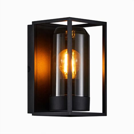 Applique murale GRIFFIN  Aluminium Smoked, H.23.2 - IP44 - E27 /Nordlux Extérieur