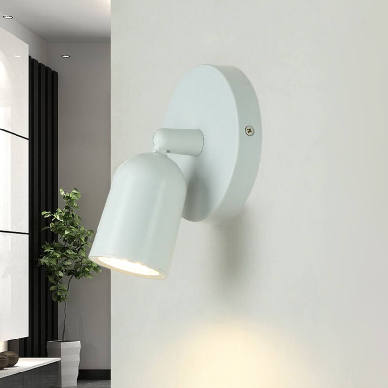 Applique murale GU10 spot mural blanc orientable
