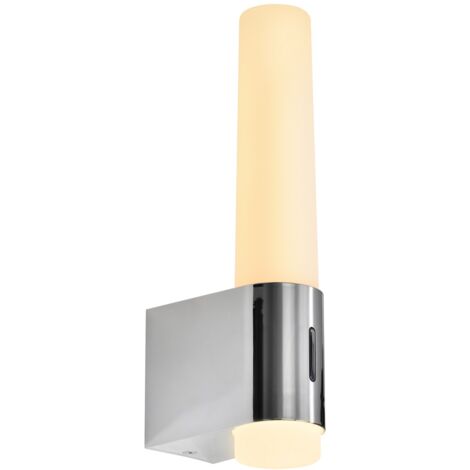 Applique murale HELVA Night Matière plastique Chromé, H.5.7 - IP44 - LED Module /Nordlux Intérieur