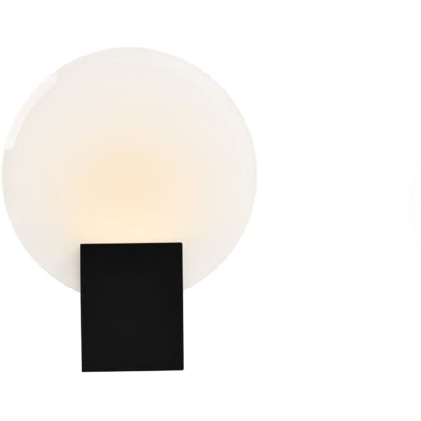 Applique murale HESTER  Matière plastique Noir, H.25.5 - IP44 - LED Module /Nordlux Intérieur