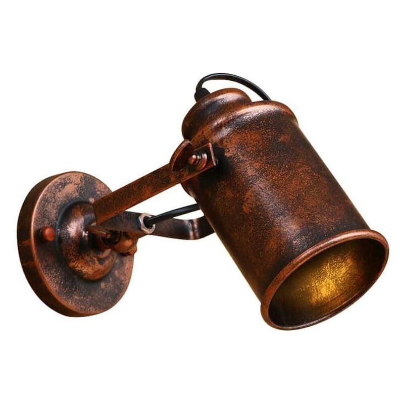 Qiedie - Applique murale industrielle Applique murale rétro d'intérieur Farmhouse, Applique murale vintage Tête de lit Lampes pour salon Chambre à