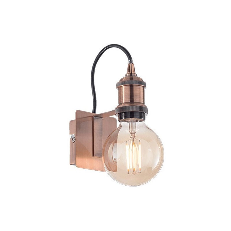 Applique Goa Industrielle Cuivre Antique