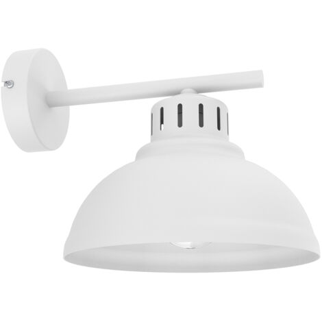 Applique murale industrielle Sven blanche E27 15W Luminex