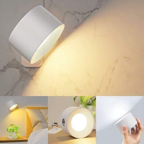 LED Lampe Dimmable de Placard 34cm, Applique Murale Tactile et