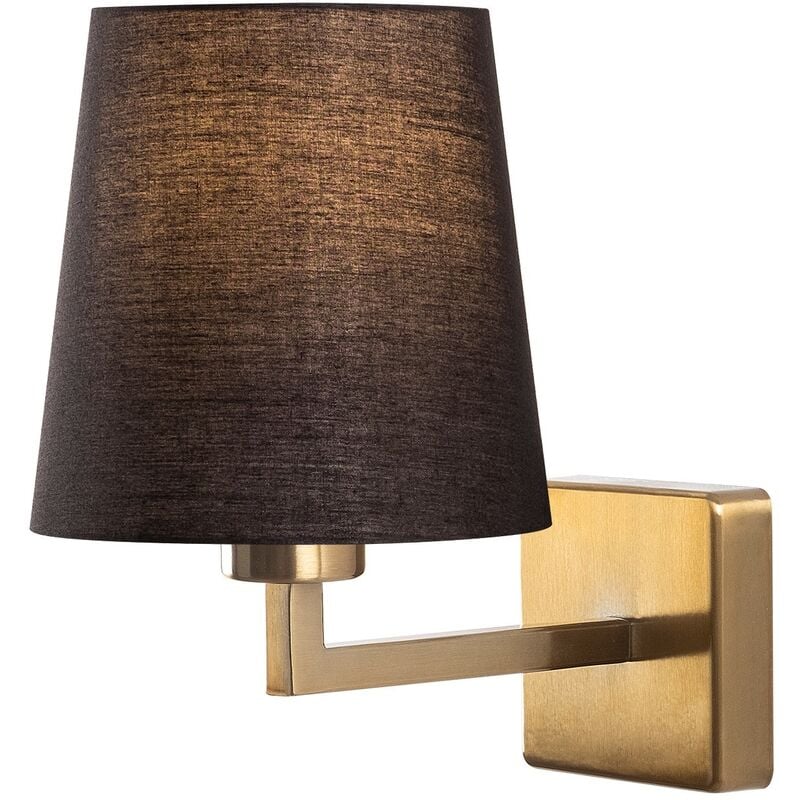 Applique Murale Interieur, Lampe Murale Industrielle Bois, Vintage 18x24x30 cm