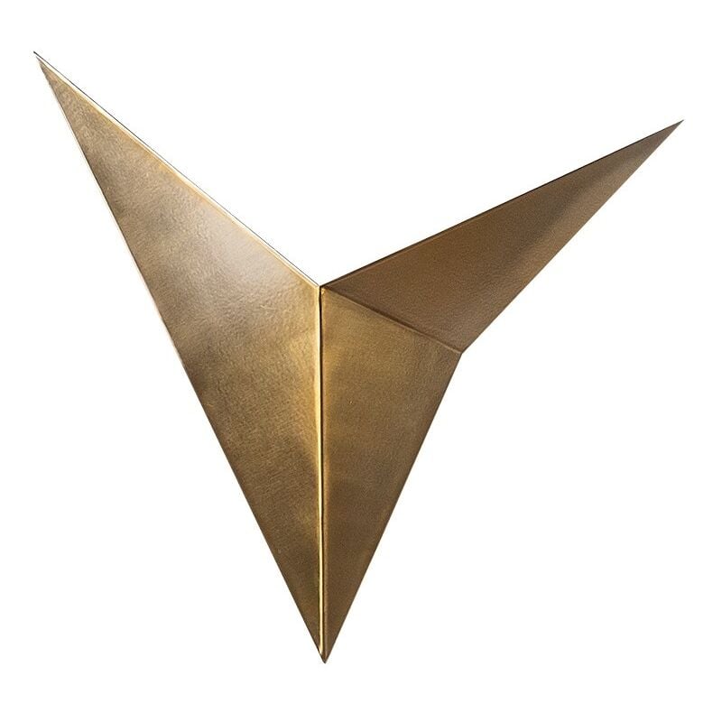 Wellhome - Applique Murale Interieur, Lampe Murale Industrielle Bois, Vintage 34x5x34 cm - Vintage