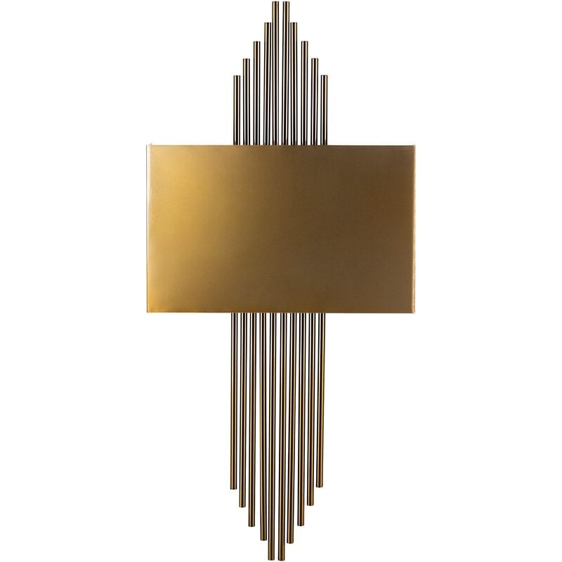 Applique Murale Interieur, Lampe Murale Industrielle Bois, Vintage 75x10x22 cm - Vintage