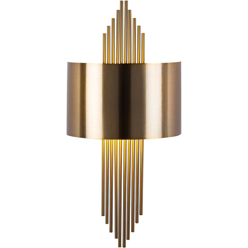 Applique Murale Interieur, Lampe Murale Industrielle Bois, Vintage 75x10x22 cm - Vintage