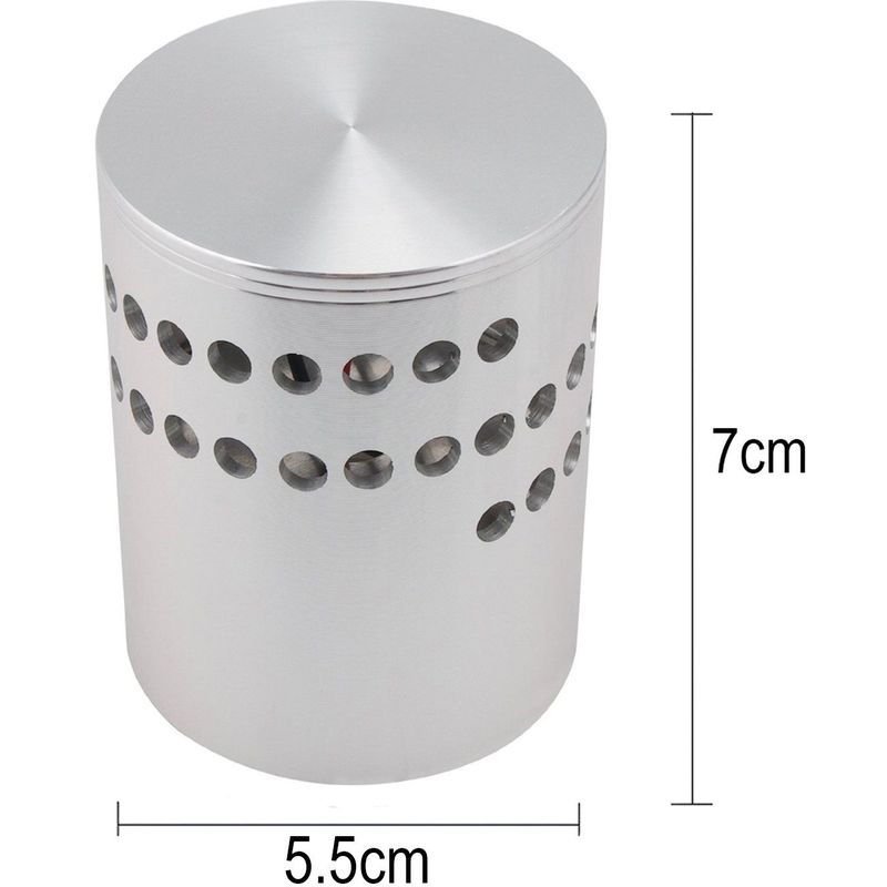 Applique Aluminium Restaurant 3w Mur Decorative Enfant Cuisine Chambre Effet Hôtel Murale Couloir Led Moderne Pour De Interieur Lampe Blanc Chaud En shoBtxQrCd