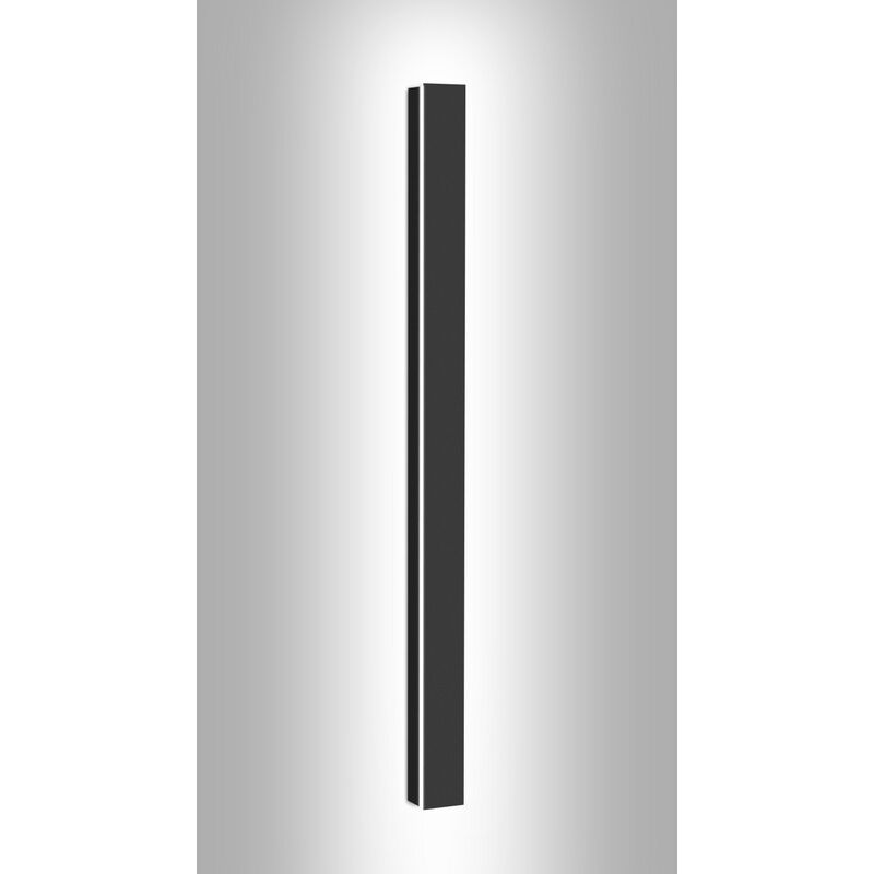 Jopassy - Applique Murale Intérieure 100cm, Lampe Murale Moderne Blanc Froid 6000k, étanche IP65 Aluminium Acrylique Applique Extérieur, Applique