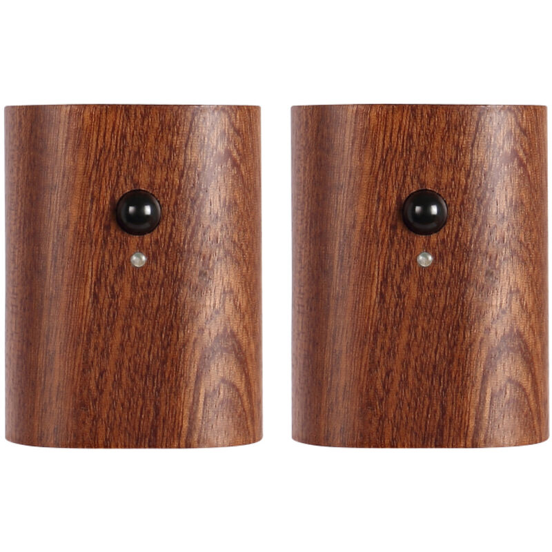Applique murale intérieure à détecteur de mouvement, double tête LED rechargeable, veilleuse pour couloir, installation magnétique, chargement USB-C