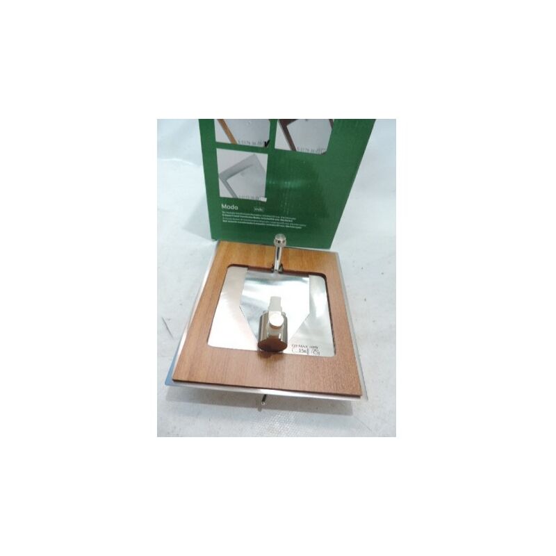 Applique murale intérieure bois et verre clair avec lampe halogène 33W G9 230V et inter Mini Bella Aric 1701 Applique murale intérieure bois et verre clair avec lampe halogène 33W G9 230V et inter Mini Bella Aric 1701