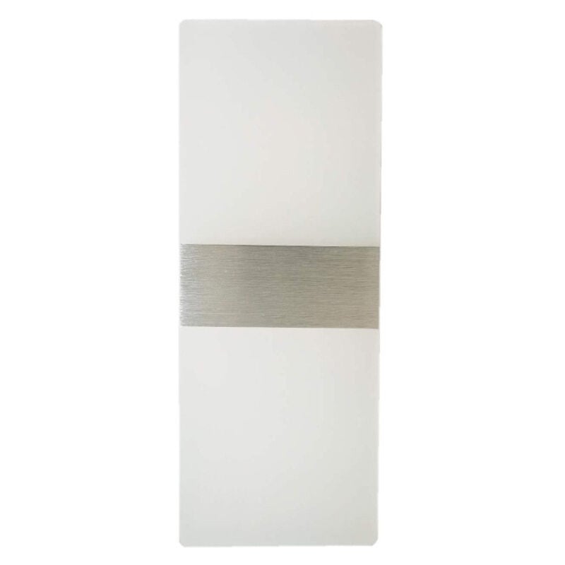 Applique Murale Intérieure LED,12W Lampe Murale en Acrylique Blanc Froid 6000K, Modern Design Decor Luminaire Mural pour Salon, Chambre, Couloir,