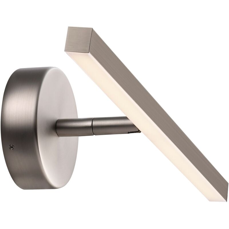 Applique murale ip S13 40 Métal Acier Brossé, H.9 - IP44 - led Module / Nordlux Intérieur
