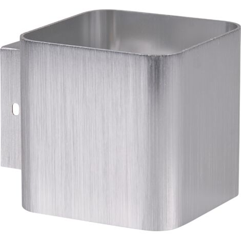 Applique murale IZAR Polux 1xG9 aluminium argent brossé