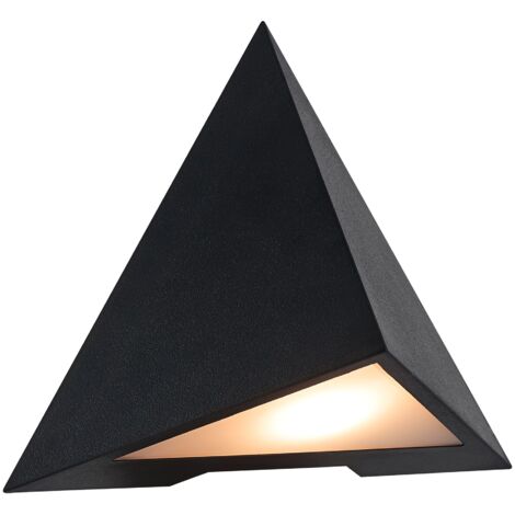 Applique murale KONIT  Matière plastique Noir, H.19.5 - IP44 - GU10 /Nordlux Extérieur