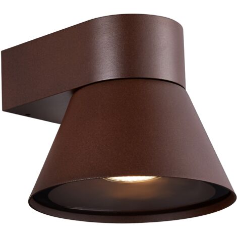 Applique murale KYKLOP  Aluminium Couleur rouille, H.13.4 - IP54 - GU10 /Nordlux Extérieur