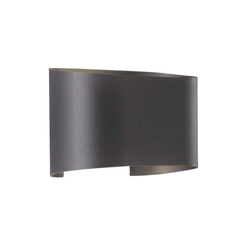 Applique murale lampe d'extérieur spot mural led lampe de jardin métal noir IP44