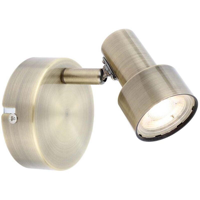 Globo Lighting - Applique murale lampe murale spot led éclairage couloir éclairage chambre couleur bronze