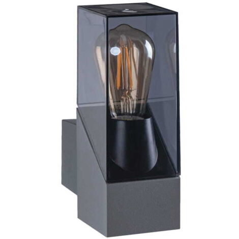 Applique murale LAVEN EL 25 cm graphite E27 IP44 Kanlux