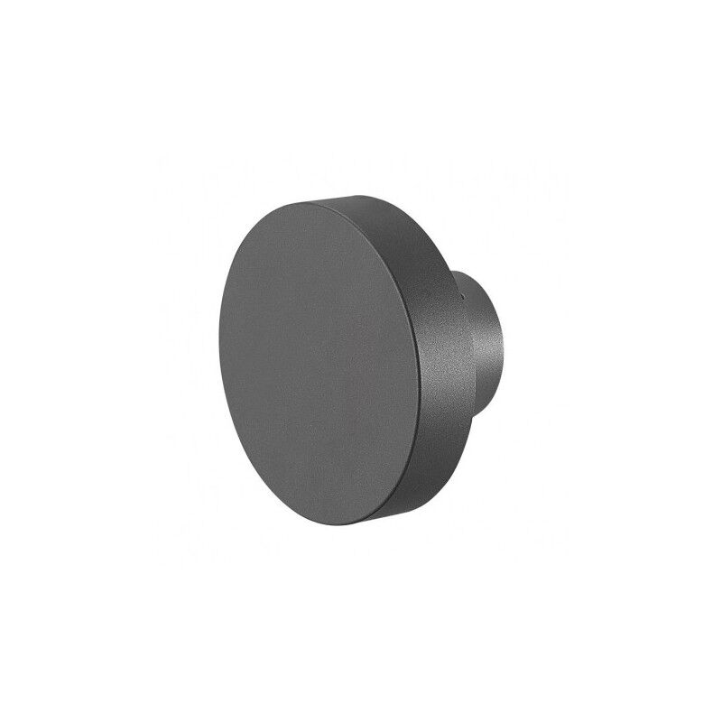 Applique Murale led Rond Anthracite 10W 4000°K IP65
