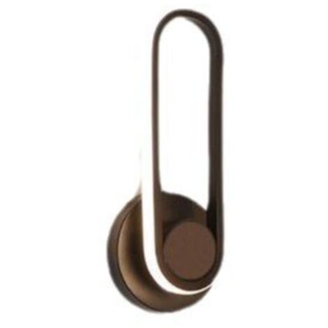 Applique murale LED 12 W, Applique murale moderne pivotante, Lampe de chevet, Applique murale orientable, Lampe de table de chevet, Éclairage intérieur, Noir