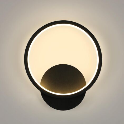 Applique Murale LED - 14 W - 3000 K - Aluminium Et Fer Forgé - Éclairage Intérieur Chambre Salon - 1 Pièce