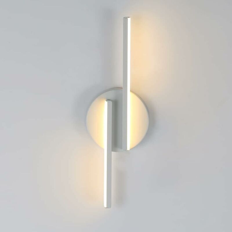 COMELY Applique murale à LED, 16 W, moderne, pour salon, chambre à coucher, applique murale, lampe de chevet pour intérieur, 3000 K (lumière blanche