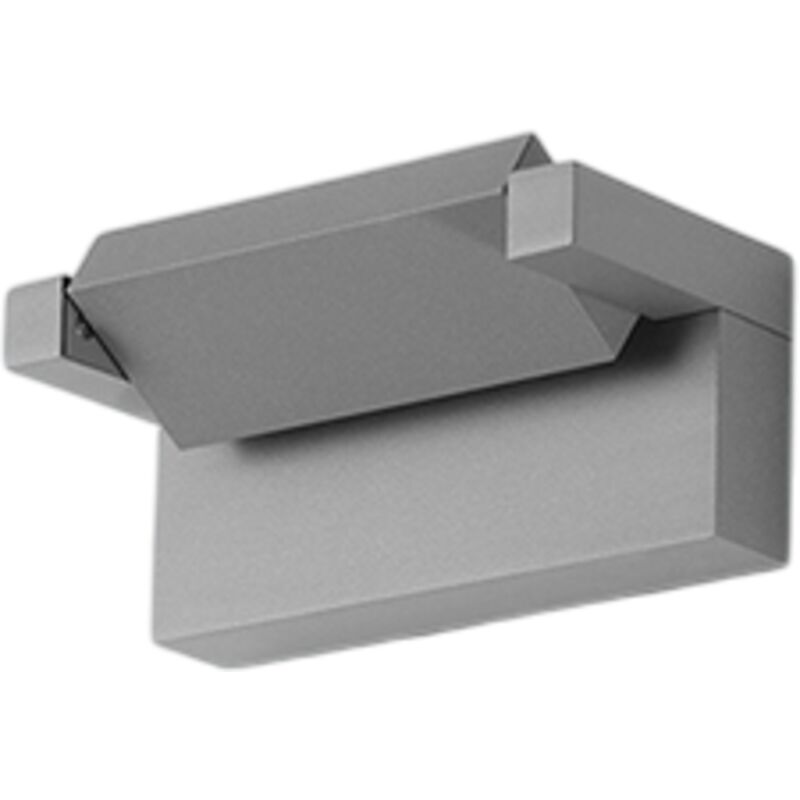 Applique murale LED 20W orientable 340° Perenz gris clair 3000-4000K 1750 lm IP65 hauteur 20,5 cm Applique murale LED 20W orientable 340° Perenz gris clair 3000-4000K 1750 lm IP65 hauteur 20,5 cm