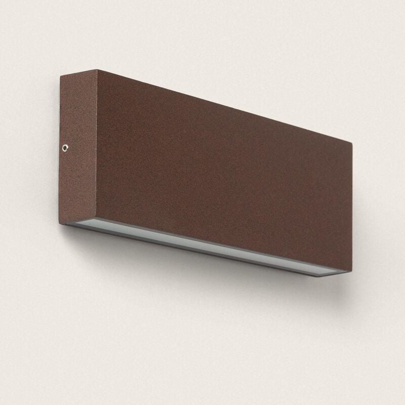 Applique Murale led 20W Extérieur Aluminium Sélectionnable cct Double Face Brooky l Rouille