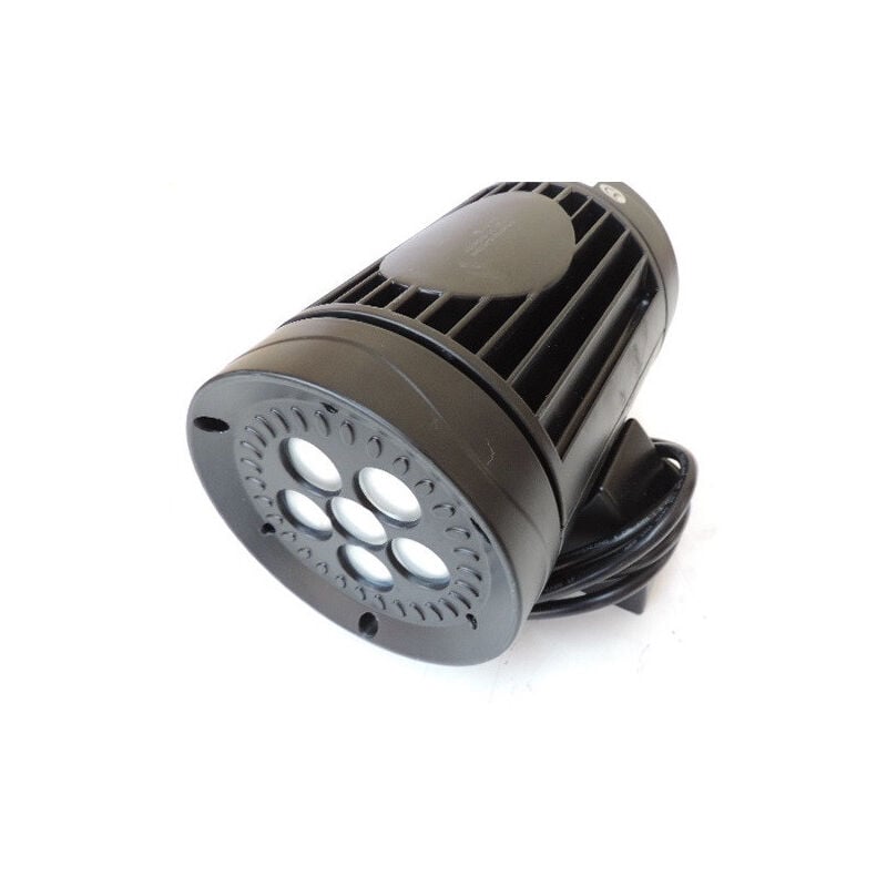 Applique murale led 30W alu noir 3000K 1108lm Ø120mm 180x140x188mm alim 230V 45° IP66