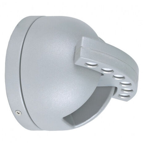 Applique murale LED 3W grise Ø 140mm orientable 3000K 300lm 230V IP44 exterieure IDAS ARLUX