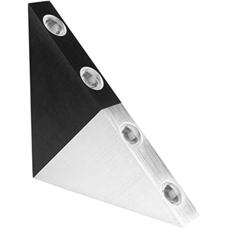 Applique Murale Led - 5 W Forme Triangulaire Acier Inoxydable 90 °c Idéale