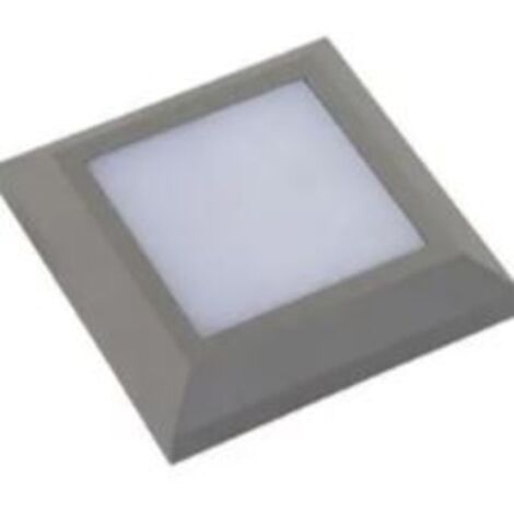 Applique murale LED 5W (Eq. 40W) IP65 Dim. 124x124mm