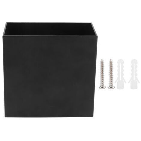 Applique murale LED 7W de forme carrée, lampe décorative de Style Simple pour porte de chevet intérieure, 85 à 265V