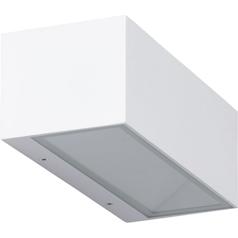 Applique Murale led Extérieure Aluminium Gropius 18W Éclairage Double Face cct Sélectionnable Noir