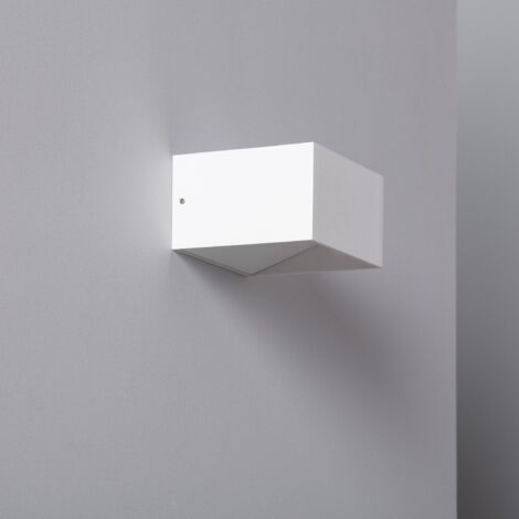 Applique Murale LED Aluminium Lico 6W Éclairage Double Face Blanche  2700K Blanc chaud