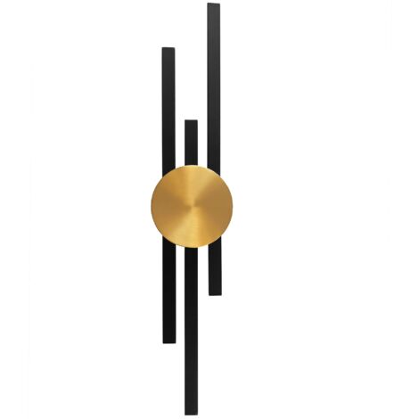 APPLIQUE MURALE LED APP1437-W BLACK GOLD