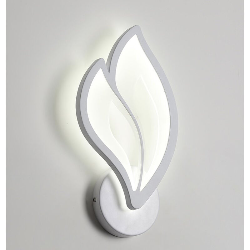 Applique Murale Led, Applique Murale Créative, Applique Murale Moderne En Acrylique Pour Chambre À Coucher, Couloir, Salon, Bureau - Blanc Froid