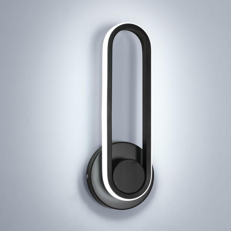 Goeco - Applique Murale Intérieure led, 12W Acrylique Luminaire Mural Interieur Moderne, Longue Lampe Murale, pour Salon Couloir Escalier, Blanche