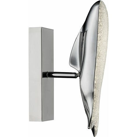 Applique murale LED aspect baleine cristal spot orientable salon cuisine