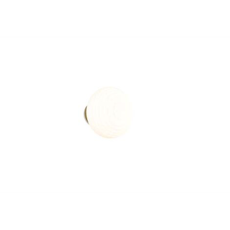 Applique murale LED blanche pour couloir, métal, variateur tactile, batterie, H 15,5 cm