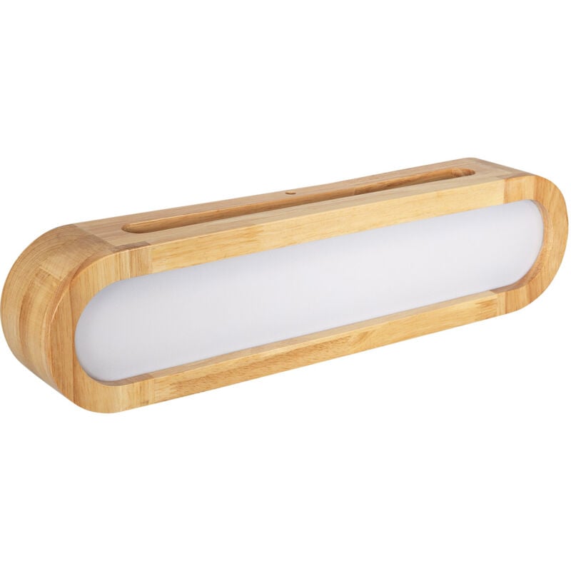 Efectoled - Applique Murale led Bois 12W Egil 2700K Blanc chaud