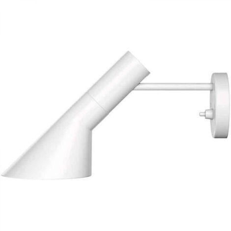 Applique murale LED créative rétro avec abat-jour en corne métallique réglable, lampe de chevet décorative d'intérieur pour couloir