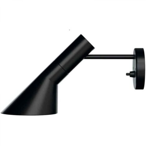 Applique murale LED créative rétro avec abat-jour en corne métallique réglable, lampe de chevet décorative d'intérieur pour couloir