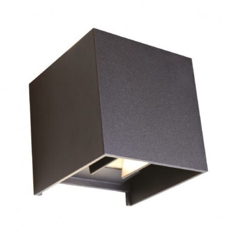 Vision-el - Applique led gamay - 7W Miidex Lighting® blanc-chaud-3000k - noir Vision-el - Applique led gamay - 7W Miidex Lighting® blanc-chaud-3000k - noir